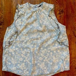 Denim girl’s sleeveless shirts